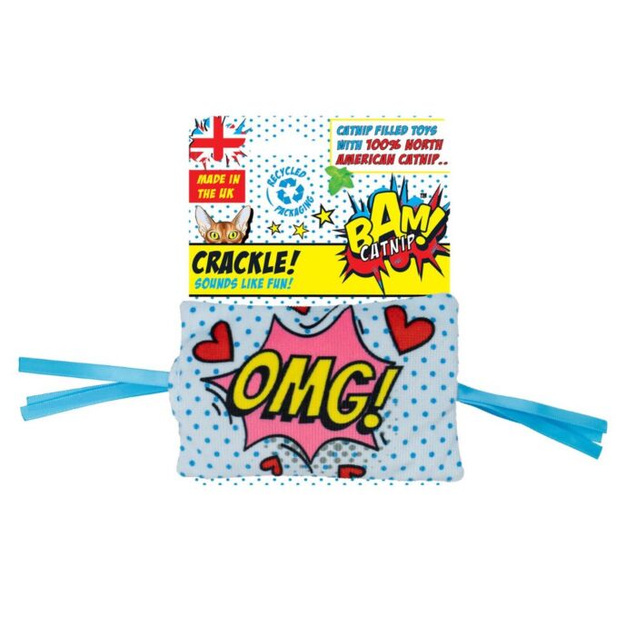 BAM 貓玩具 - Crackle Pillow with Catnip