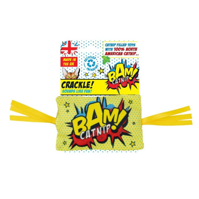 BAM 貓玩具 - Crackle Pillow with Catnip