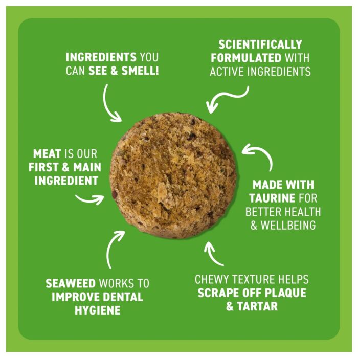 Bell & Bone Cat Dental Treat - Chicken with Blueberries 80g