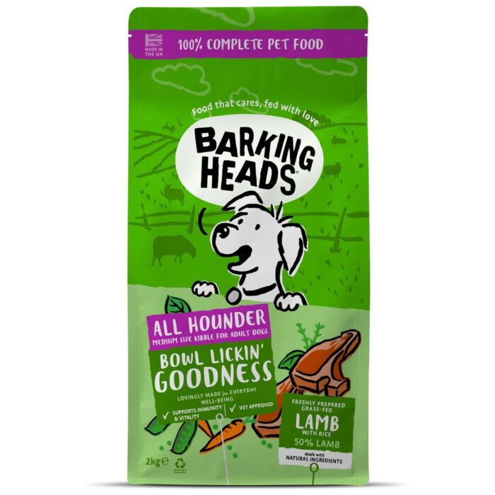 Barking Heads 狗乾糧 - 儀容之選 - 羊肉