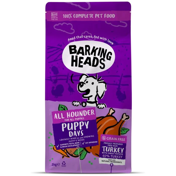Barking Heads Grain Free Dog Food - Puppy Days