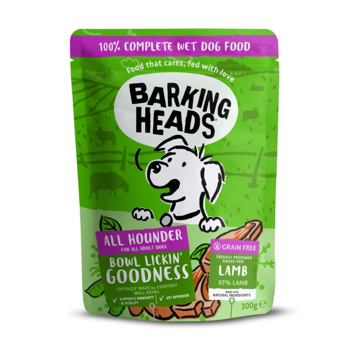 Barking Heads 狗濕糧 - 無穀物 - 羊肉 300g