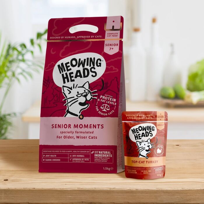 Meowing Heads Cat Pouch - Grain Free - Turkey 100g