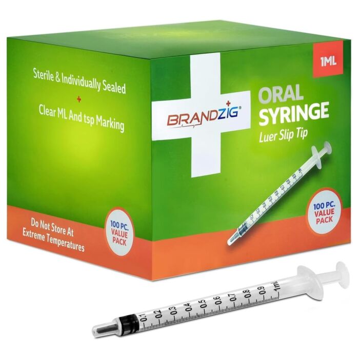 BH SUPPLIES 寵物膠針筒 1ml (獨立包裝 沒有針)