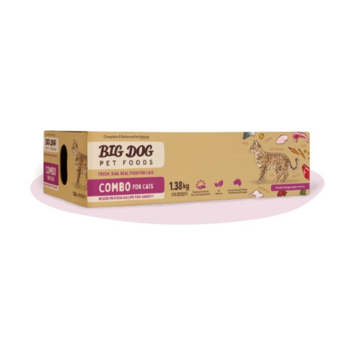Big Dog 急凍貓糧 - 四寶配方 1.38kg