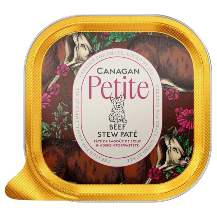 Canagan Petite Beef Stew Paté For Small Dogs 100g