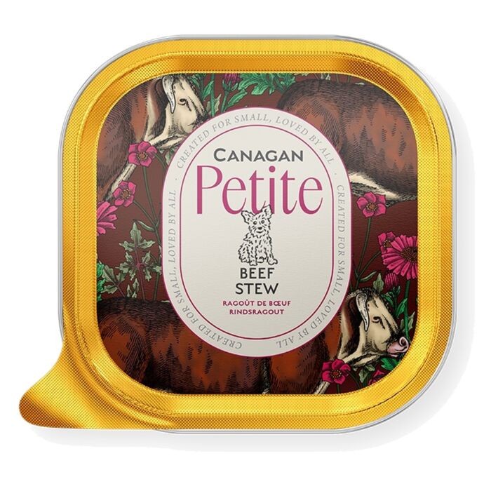 Canagan Petite Beef Stew Paté For Small Dogs 100g