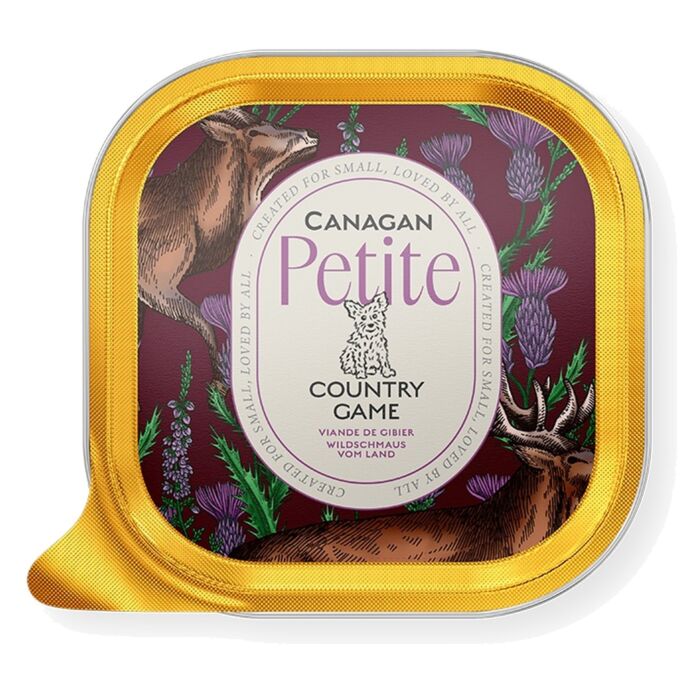 Canagan Petite Country Game Paté For Small Dogs 100g