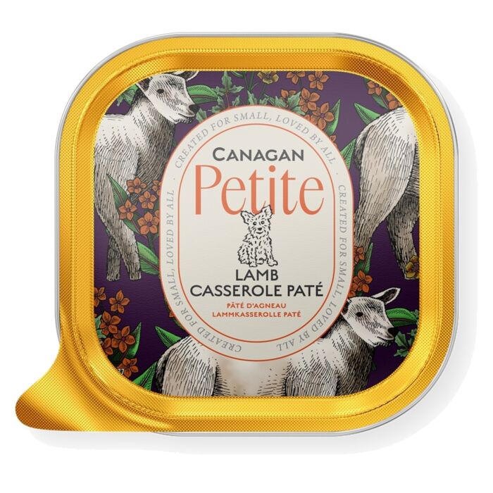Canagan Petite Lamb Casserole Paté For Small Dogs 100g