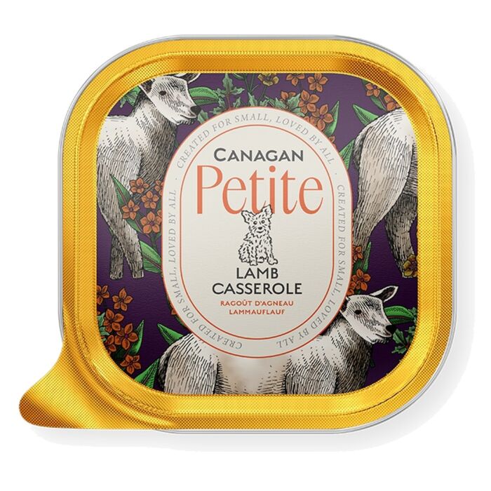 Canagan Petite Lamb Casserole Paté For Small Dogs 100g