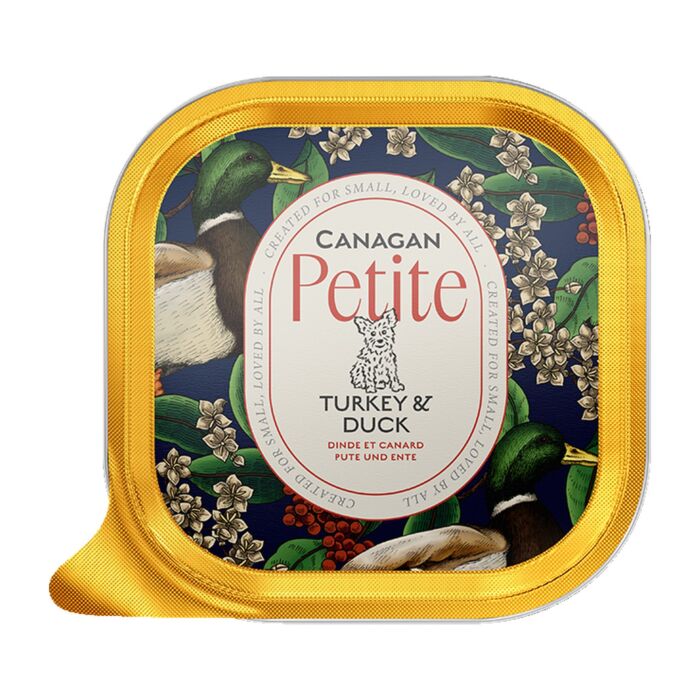 Canagan Petite Turkey With Duck Paté For Small Dogs 100g - EXP 05-12-2026