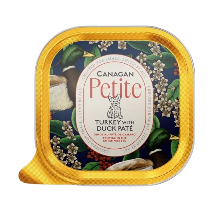 Canagan Petite Turkey With Duck Paté For Small Dogs 100g - EXP 05-12-2026