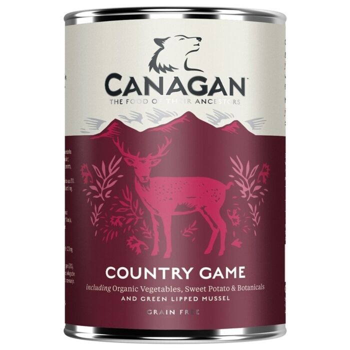 Canagan (原之選) 天然無穀物狗罐頭 - 田園野味配方 400g