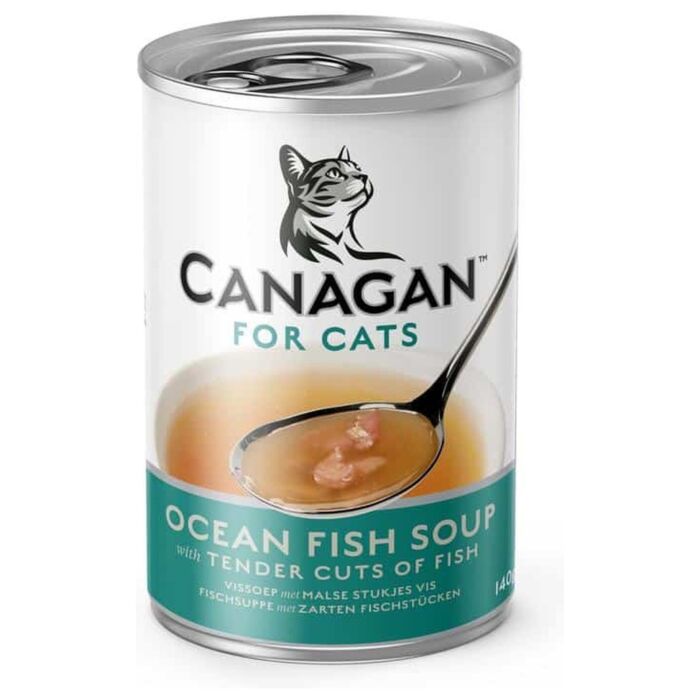 Canagan Grain Free Cat Can - Ocean Fish Soup 140g
