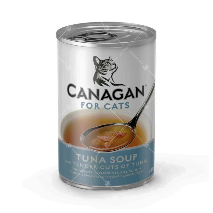 Canagan 原之選貓濕糧 - 無穀物 - 營養補水吞拿魚湯 140g