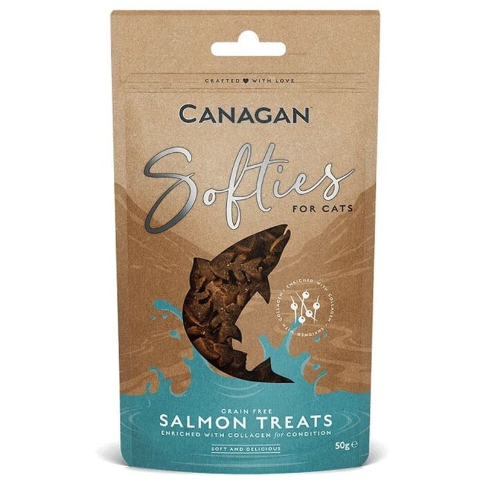Canagan Cat Treats - Grain Free Salmon Softies 50g