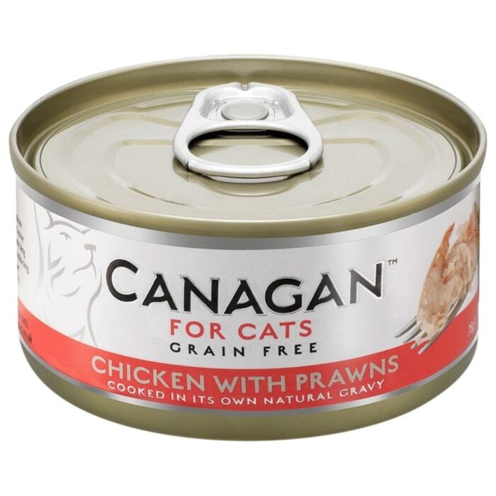 Canagan Cat Can - Grain Free Chicken with Prawns 75g