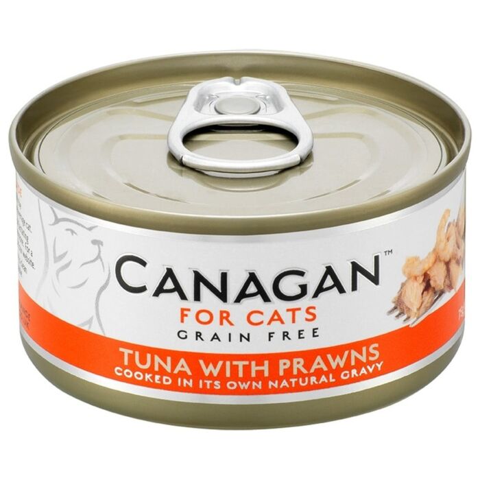 Canagan Cat Can - Grain Free Tuna with Prawns 75g