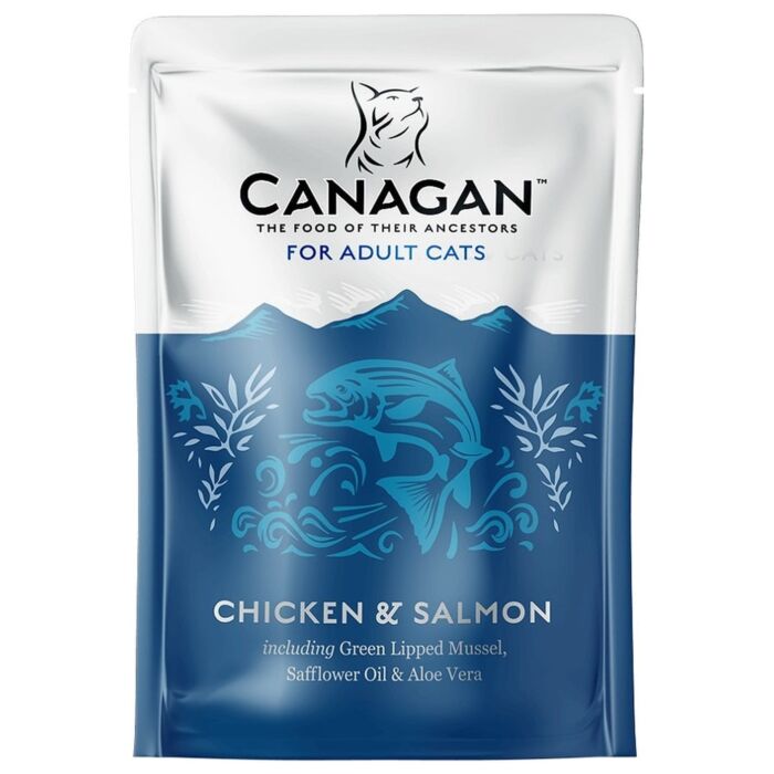 Canagan 原之選貓濕糧 - 無穀物 - 雞肉三文魚 85g