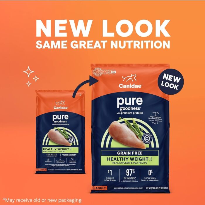 Canidae 美國咖比狗乾糧 - PURE 體重控制 - 雞肉豌豆