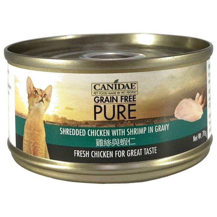 Canidae 咖比貓罐頭 - 雞絲與蝦仁 70g