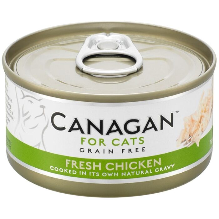 Canagan Cat Can - Grain Free Fresh Chicken 75g | ePet.hk | Free
