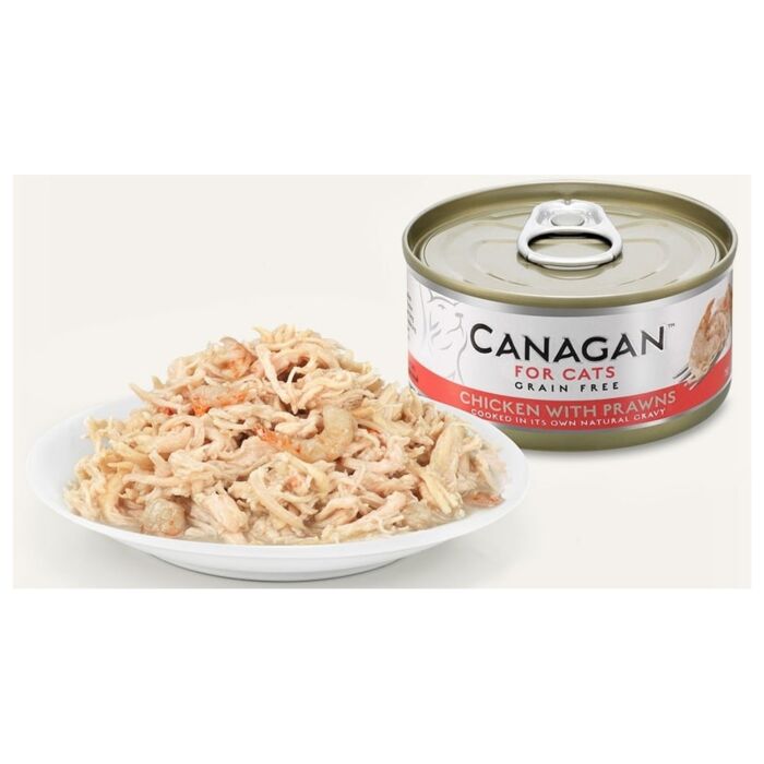 Canagan Cat Can - Grain Free Chicken with Prawns 75g
