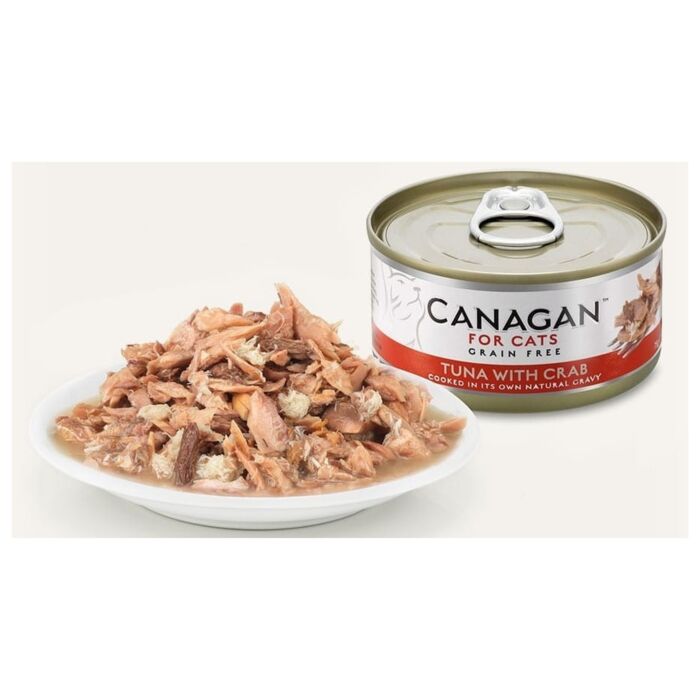 Canagan Cat Can - Grain Free Tuna with Crab 75g