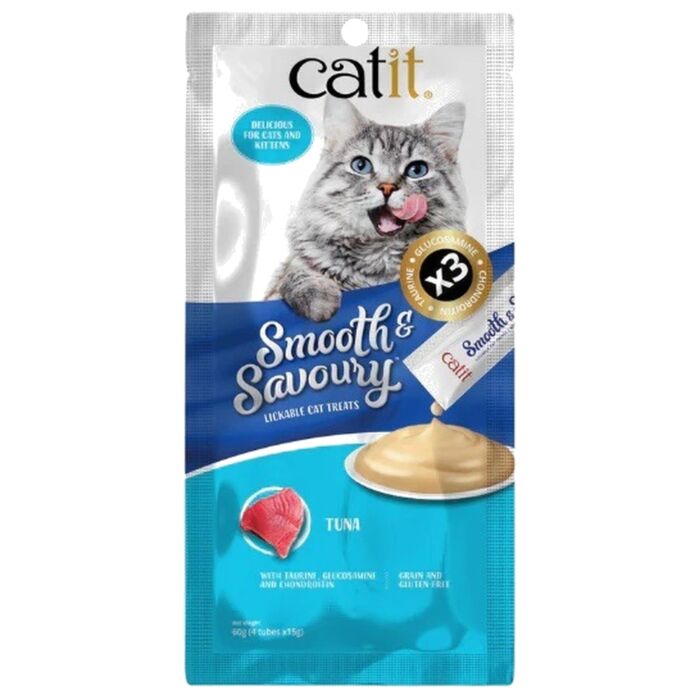 Catit Cat Treat - Smooth & Savory - Tuna 15gx4