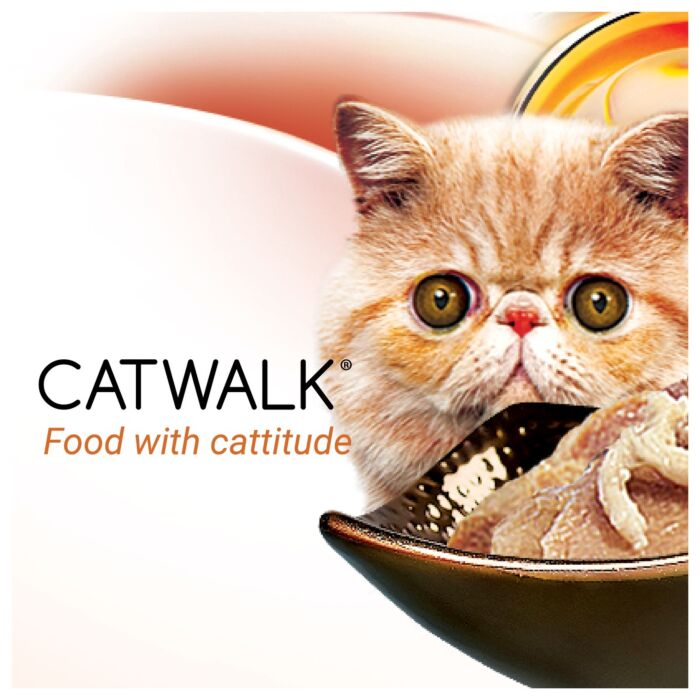 CATWALK Cat Wet Food - Tuna With Chicken Entree 80g