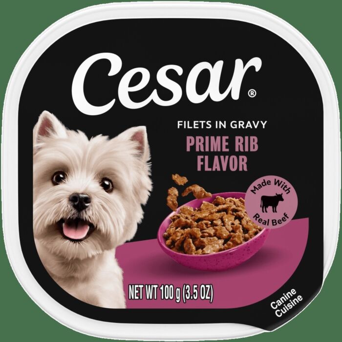 Cesar西莎狗濕糧 - 料理系列 - 薯仔紅蘿蔔三文魚 100g