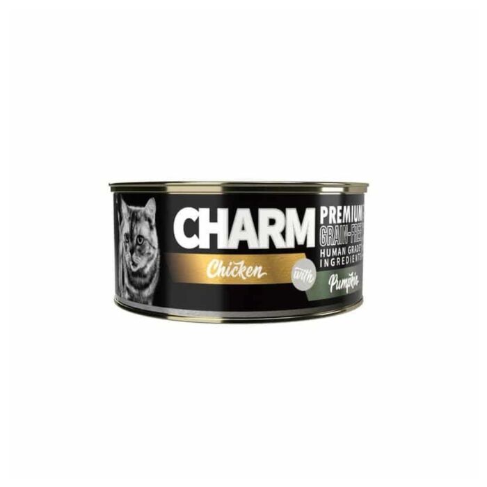 CHARM Cat Can - Chicken With Pumpkin Topping in Gravy 80g