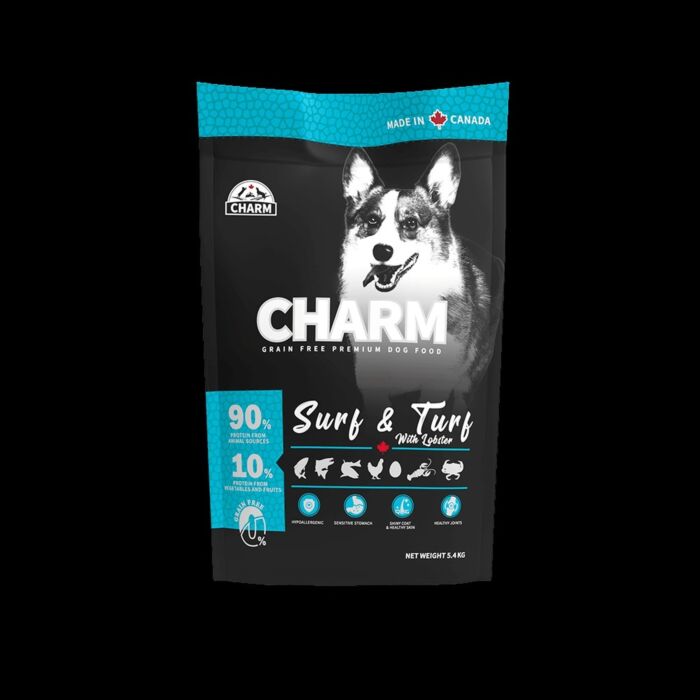 CHARM 狗乾糧 - 無穀物海陸龍蝦盛宴 10kg