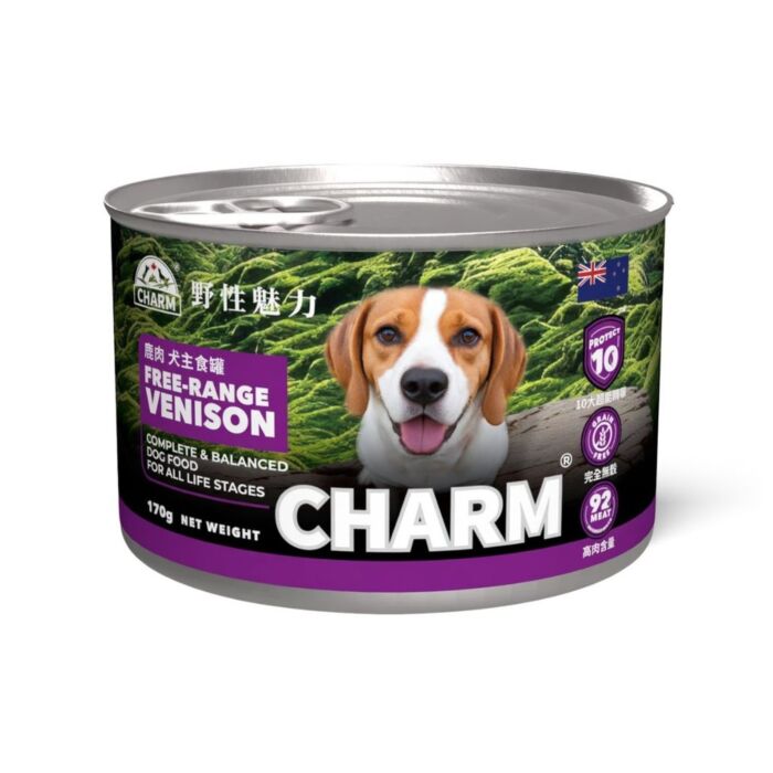 CHARM 狗主食罐頭 - 超能精華 無穀物放牧鹿配方