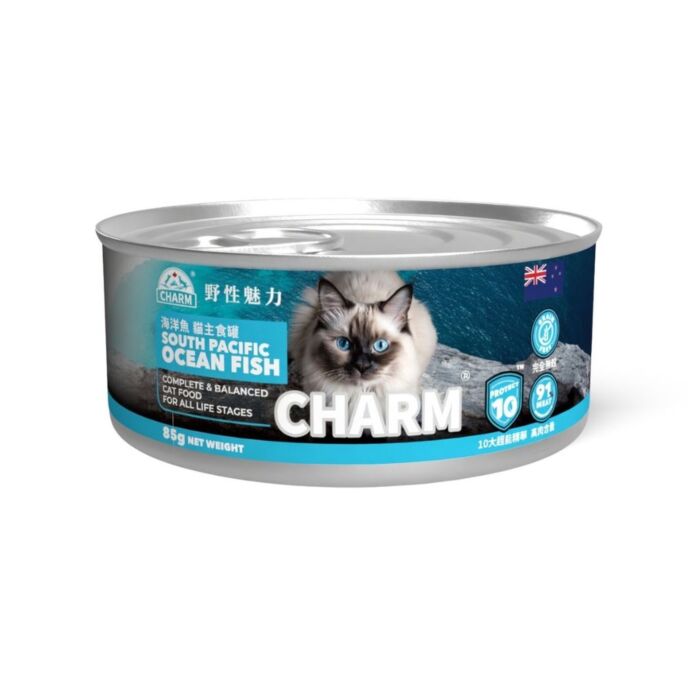 CHARM Complete Cat Canned Food - South Pacific Ocean Fish 85g