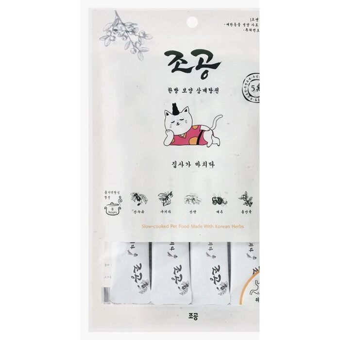 Cho and Kang Cat & Dog Treat - Samgyetang Chicken Soup 4x15g