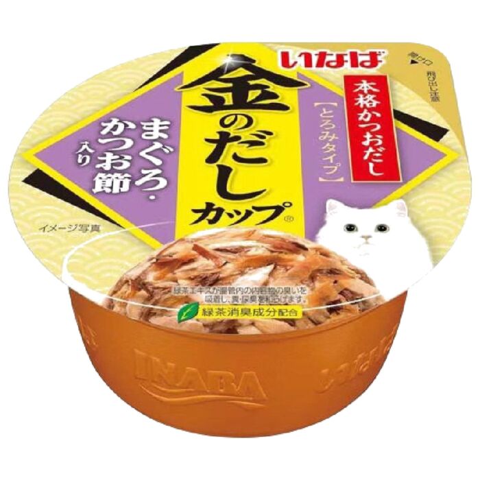 INABA CIAO 日本貓濕糧(IMC-136) - 金湯杯 - 吞拿魚鰹魚 70g