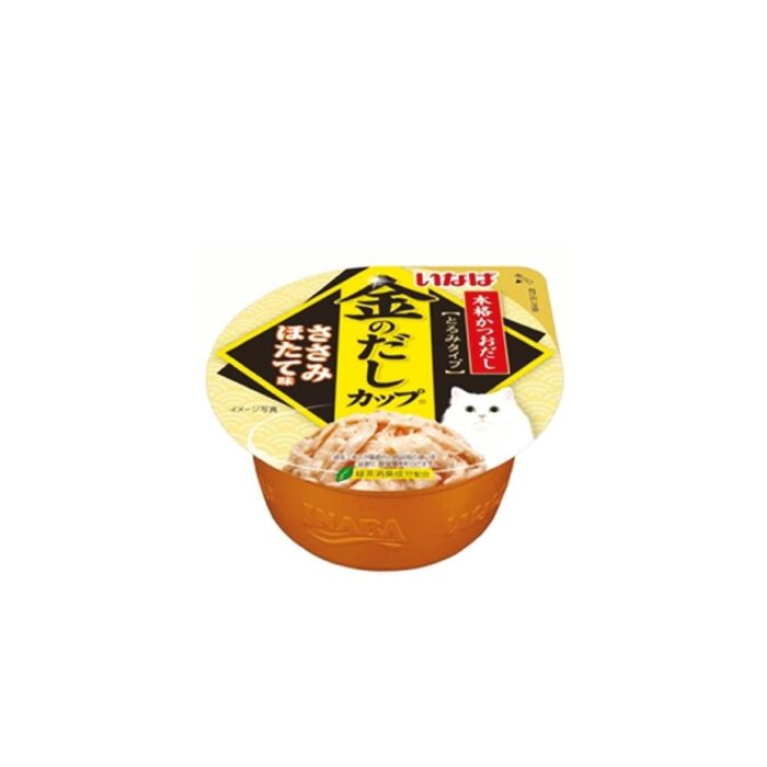INABA Ciao Cat Cup (IMC-139) - Kinnodashi - Tuna with Horse Mackerel 70g