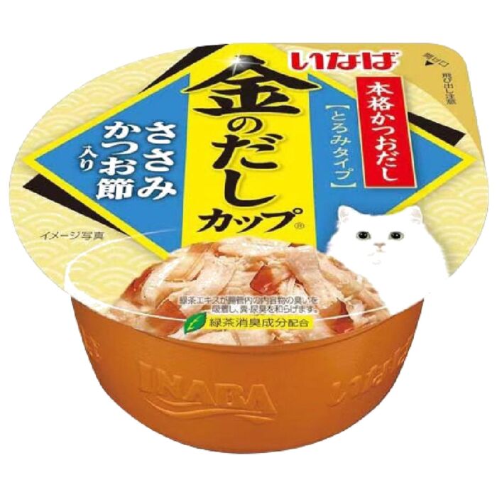INABA CIAO 日本貓濕糧(IMC-147) - 金湯杯 - 雞肉鰹魚 70g