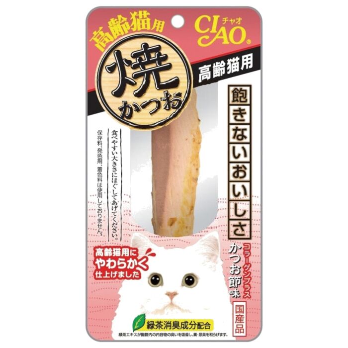 CIAO 日本老貓小食(YK-22) - 燒鰹魚 - 鰹魚節味