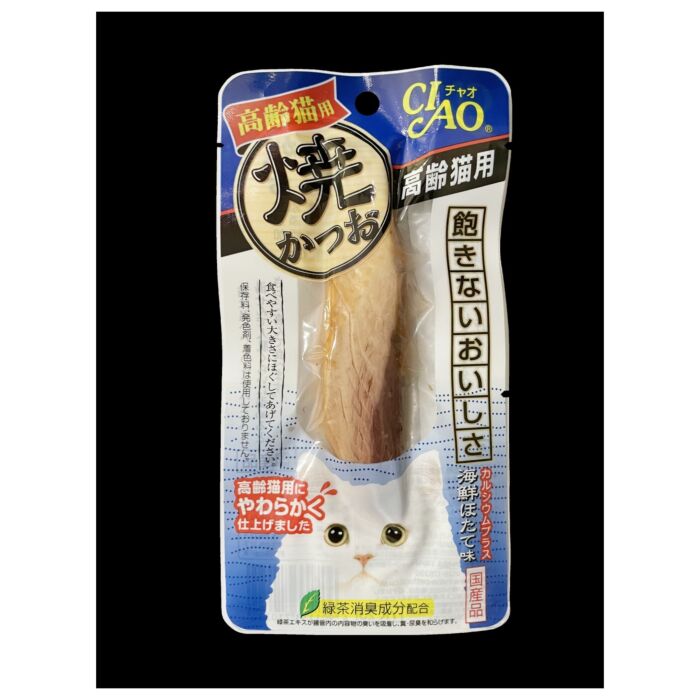CIAO 日本老貓小食(YK-22) - 燒鰹魚 - 鰹魚節味