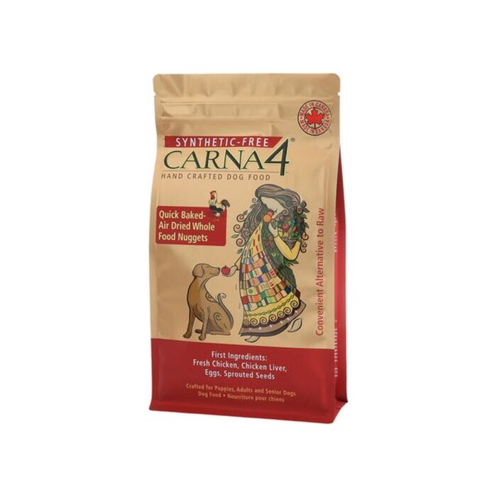 Carna4 無穀物烘焙風乾貓糧 - 雞肉配方 4lb