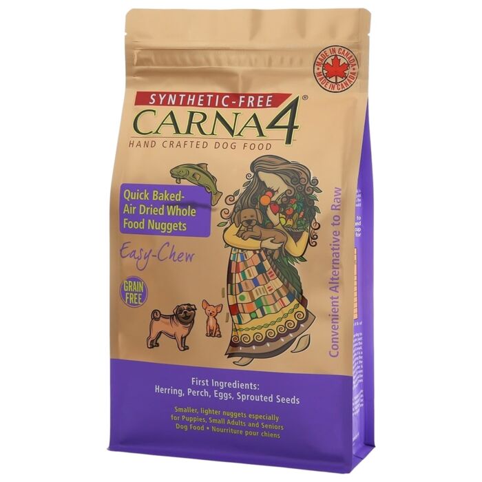 Carna4 無穀物烘焙風乾狗糧 (小型犬) - 鯡魚、三文魚配方