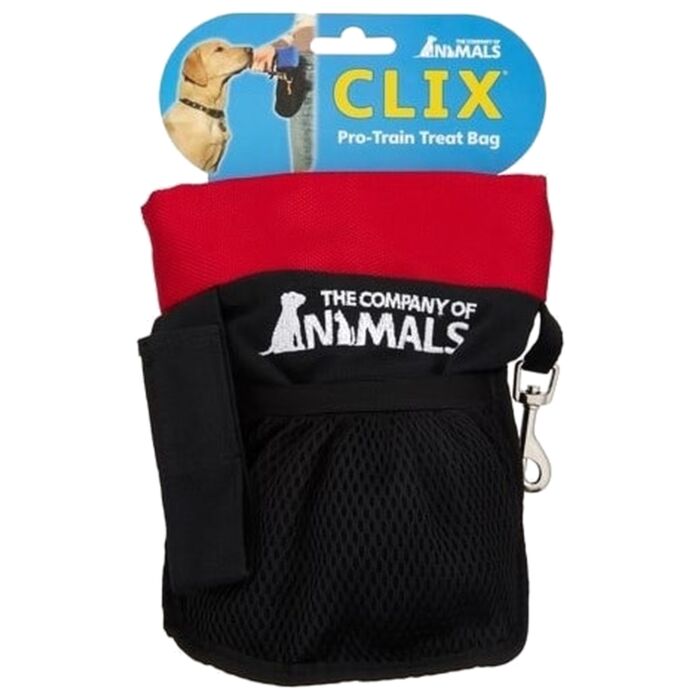 Company Of Animals Clix - Pro-Train Treat Bag - Red