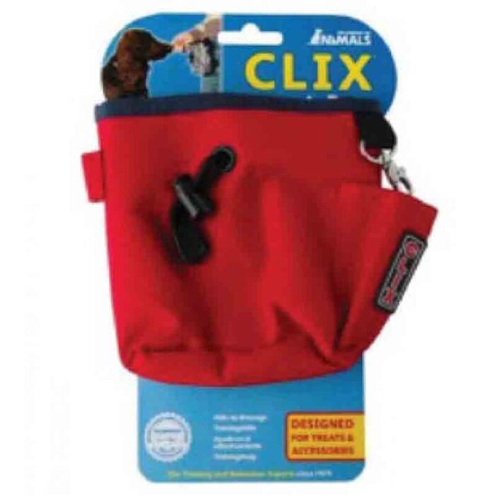 Company Of Animals Clix - Pro-Train Treat Bag - Red