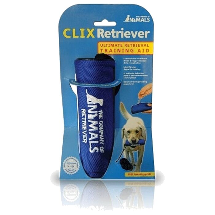 Company Of Animals CLIX Training Retriever Dog Training Toy - Blue
