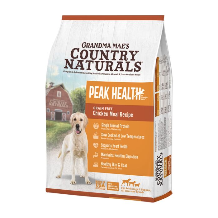 Country Naturals Dog Food - Peak Health Grain Free Chicken Meal