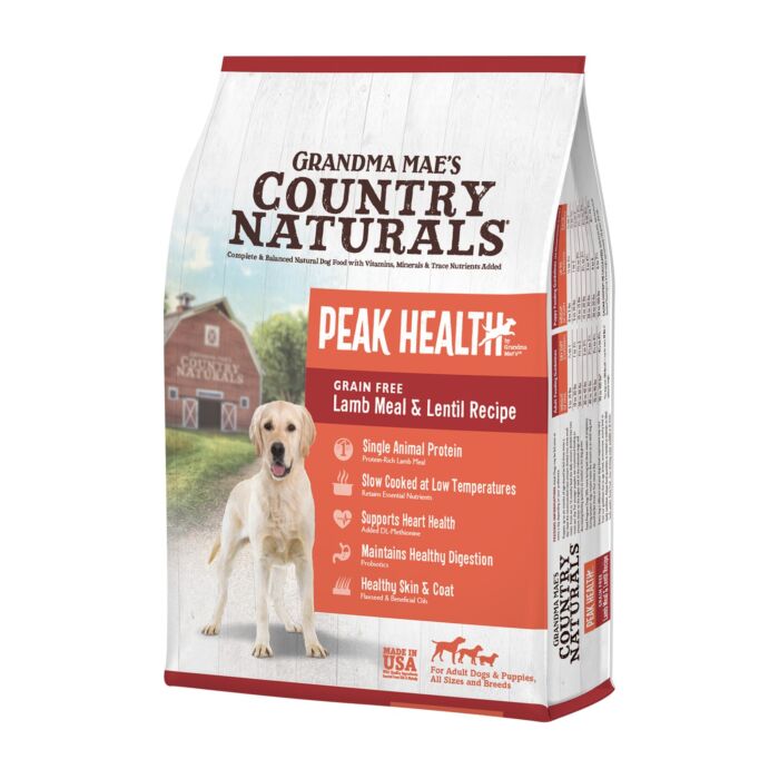 Country Naturals Dog Food - Peak Health Grain Free Lamb