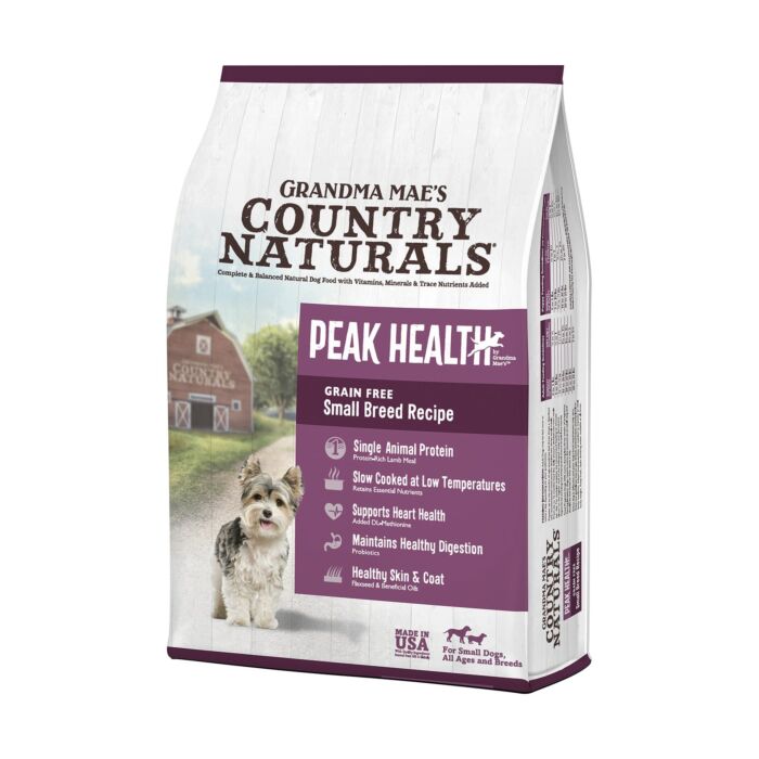 Country Naturals Dog Food - Peak Health Grain Free Small Breed Lamb