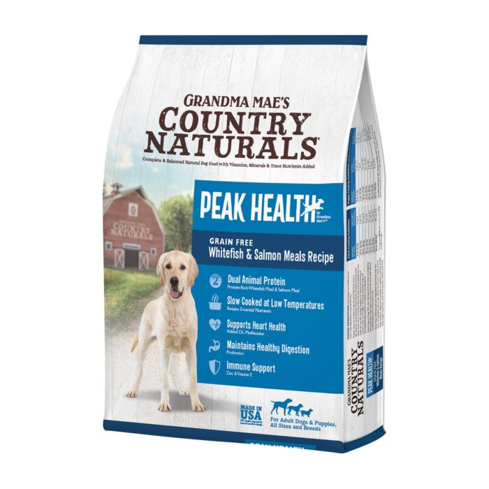 Country Naturals Dog Food - Peak Health Grain Free Whitefish & Salmon